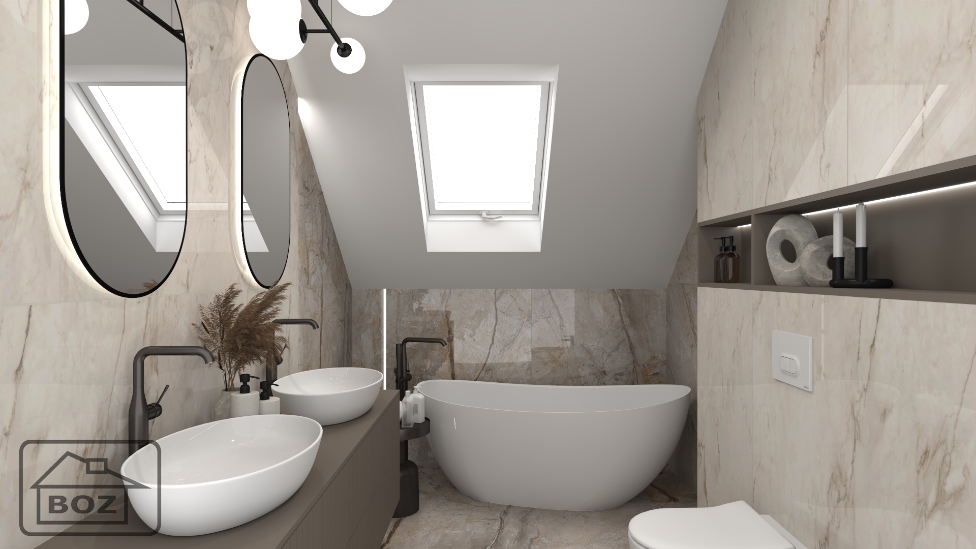 ŁAZIENKA W KASZMIROWYM WYDANIU